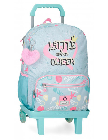 MOCHILA ADAP.42CM.2C C/CARRO ENSO LITTLE URBAN QUEEN